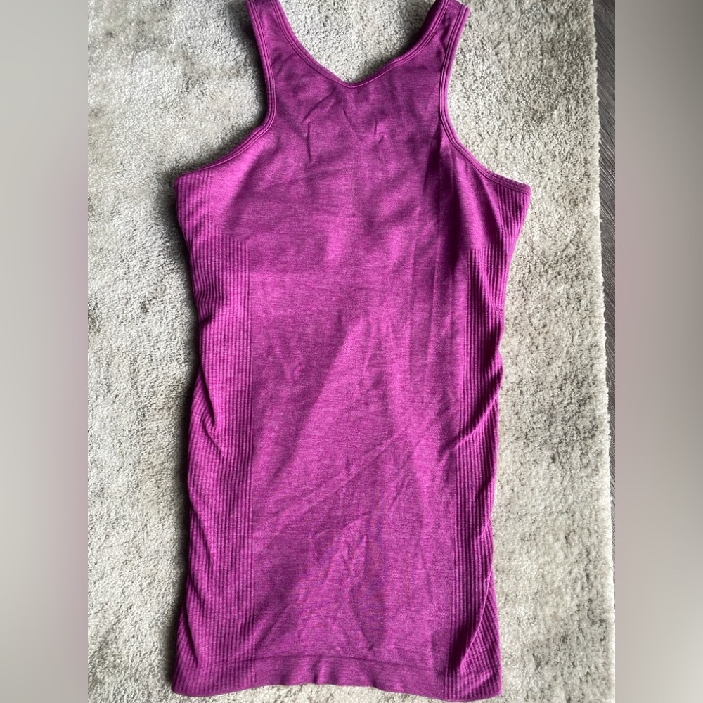 lululemon athletica Magenta Tank Top